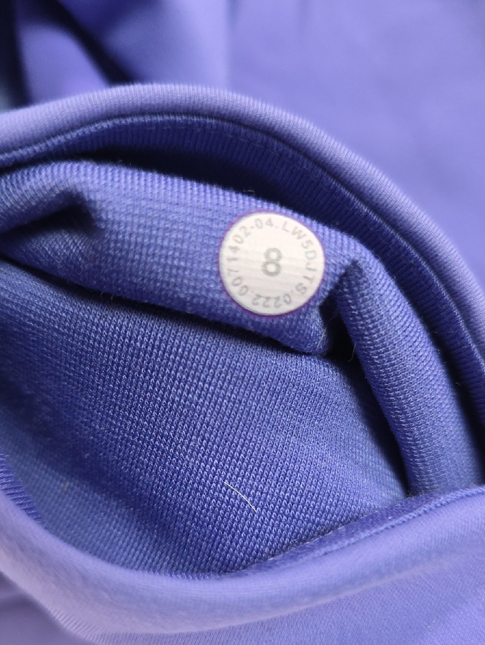 lululemon Instill HR Violet Active Leggings Sz 8 - Picture 3 of 8